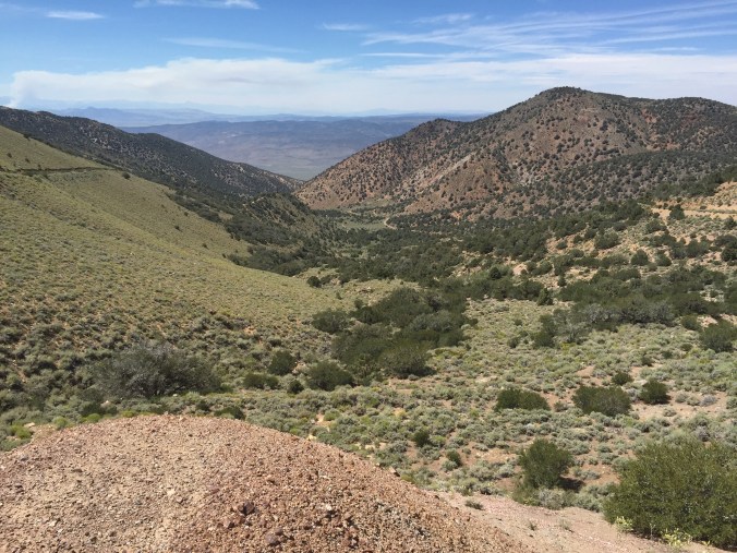 Looking down the valley from Queen Mine.