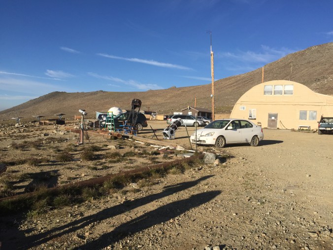 Barcroft Station - Check out that white sedan, if he can make it, I'd guess nearly any car could!